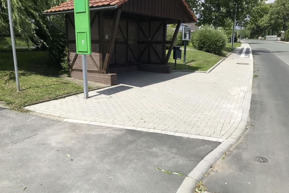 Borgholz Um- und Neubau Bushaltestellen